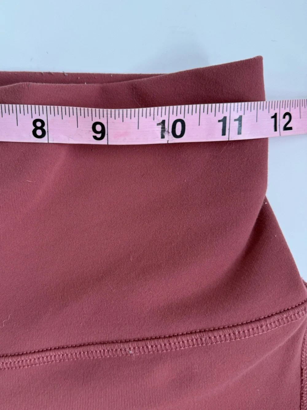 ALO Yoga Moto High Waist Ribbed Mesh Panel Leggings Cherry Sz Small Yoga Gym